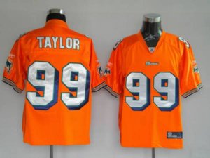 Jerseys Factory Cheap Dolphins Jason Taylor #99 Orange Stitched