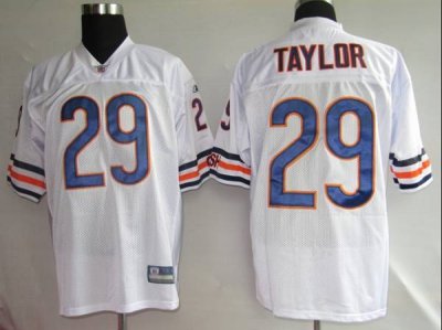 Jerseys Factory Cheap Bears #29 Chester Taylor White Stitched NF