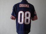 Jerseys Factory Cheap Bears #8 President Obama Blue Stitched NFL