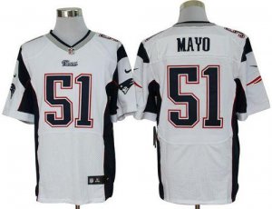 Jerseys Factory Cheap Nike Patriots #51 Jerod Mayo White Men's E