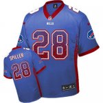 Jerseys Factory Cheap Nike Bills #28 C.J. Spiller Royal Blue Tea