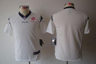Jerseys Factory Cheap Nike Texans Blank White With 10TH Patch Yo