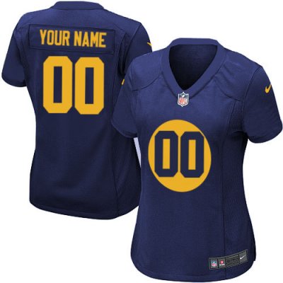 Jerseys Factory Cheap Nike Green Bay Packers Customized Navy Blu