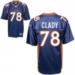 Jerseys Factory Cheap Broncos #78 Ryan Clady Blue Stitched NFL J