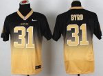 Jerseys Factory Cheap Nike Saints #31 Jairus Byrd Black/Gold Men