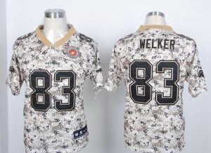 Jerseys Factory Cheap Nike Broncos #83 Wes Welker Camo USMC Men'