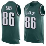 Jerseys Factory Cheap Nike Eagles #86 Zach Ertz Midnight Green T