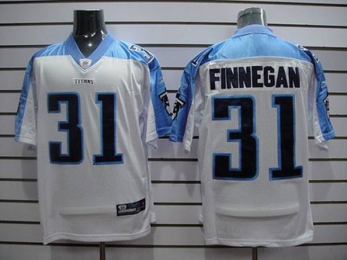 Jerseys Factory Cheap Titans #31 Cortland Finnegan Stitched Whit