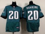 Jerseys Factory Cheap Nike Eagles #20 Brian Dawkins Midnight Gre