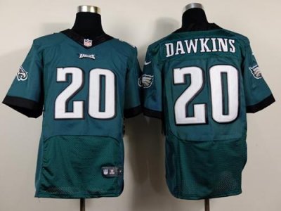 Jerseys Factory Cheap Nike Eagles #20 Brian Dawkins Midnight Gre