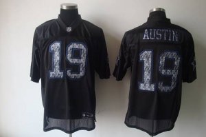 Jerseys Factory Cheap Sideline Black United Cowboys #19 Miles Au