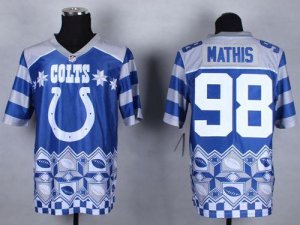 Jerseys Factory Cheap Nike Colts #98 Robert Mathis Royal Blue Me