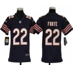 Jerseys Factory Cheap Nike Bears #22 Matt Forte Navy Blue Team C