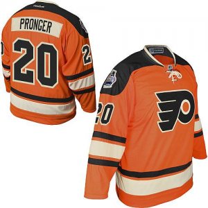 Jerseys Factory Cheap Flyers #20 Chris Pronger Orange Official 2