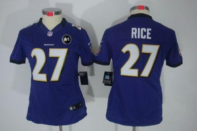 Jerseys Factory Cheap Nike Ravens #27 Ray Rice Purple Team Color