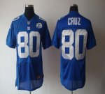 Jerseys Factory Cheap Nike Giants #80 Victor Cruz Royal Blue Tea