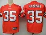 Jerseys Factory Cheap Browns #35 Jerome Harrison Orange Stitched