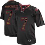 Jerseys Factory Cheap Nike 49ers #7 Colin Kaepernick Black Men's