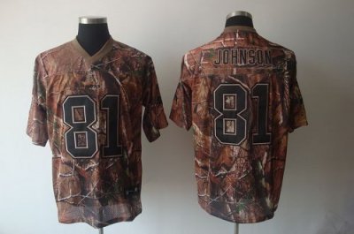 Jerseys Factory Cheap Lions #81 Calvin Johnson Camouflage Realtr