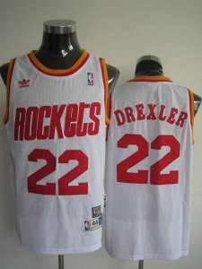 Jerseys Factory Cheap Mitchell and Ness Rockets #22 Clyde Drexle