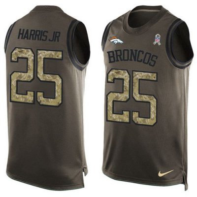 Jerseys Factory Cheap Nike Broncos #25 Chris Harris Jr Green Men