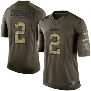 Jerseys Factory Cheap Nike Packers #2 Mason Crosby Green Men's S