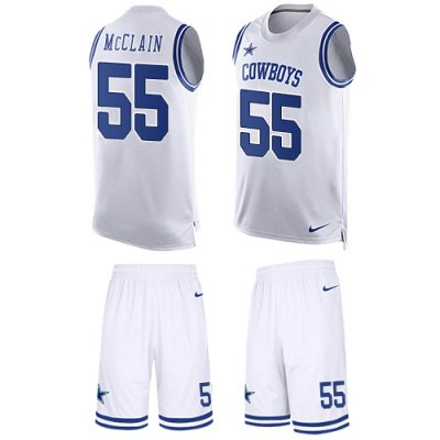 Jerseys Factory Cheap Nike Cowboys #55 Rolando McClain White Men