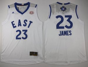 Jerseys Factory Cheap Cavaliers #23 LeBron James White 2016 All