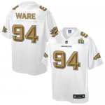Jerseys Factory Cheap Nike Broncos #94 DeMarcus Ware White Men's