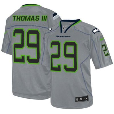 Jerseys Factory Cheap Nike Seahawks #29 Earl Thomas III Lights O