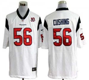 Jerseys Factory Cheap Nike Texans #56 Brian Cushing White With 1
