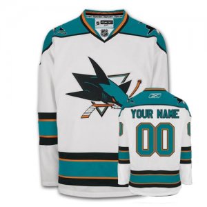 Jerseys Factory Cheap Sharks Personalized Authentic White NHL Je