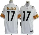 Jerseys Factory Cheap Nike Steelers #17 Mike Wallace White Men's