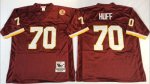 Jerseys Factory Cheap Mitchell And Ness Redskins #70 Sam Huff Re