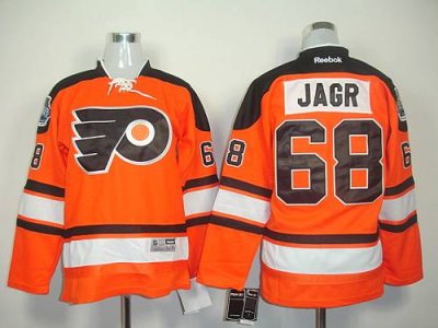 Jerseys Factory Cheap Flyers #68 Jaromir Jagr Orange Official 20