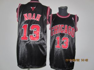 Jerseys Factory Cheap Bulls #13 Joakim Noah Embroidered Black NB