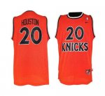 Jerseys Factory Cheap Nike Knicks #20 Allan Houston Orange Throw