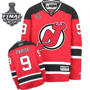 Jerseys Factory Cheap Devils #9 Zach Parise Red Home 2012 Stanle