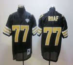Jerseys Factory Cheap Mitchell And Ness Saints #77 Willie Roaf B