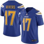 Jerseys Factory Cheap Nike Chargers #17 Philip Rivers Electric B