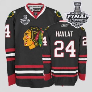 Jerseys Factory Cheap Blackhawks #24 Martin Havlat Embroidered B