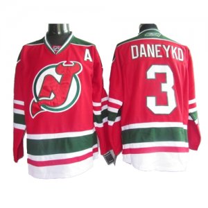 Jerseys Factory Cheap Devils #3 Ken Daneyko Red/Green CCM Team C