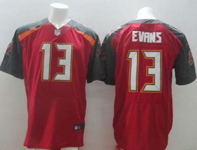 Jerseys Factory Cheap Nike Buccaneers #13 Mike Evans Red Team Co