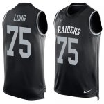 Jerseys Factory Cheap Nike Raiders #75 Howie Long Black Team Col