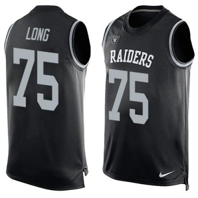Jerseys Factory Cheap Nike Raiders #75 Howie Long Black Team Col