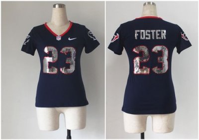 Jerseys Factory Cheap Nike Texans #23 Arian Foster Navy Blue Tea