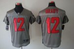 Jerseys Factory Cheap Nike Patriots #12 Tom Brady Grey Shadow Me