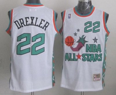 Jerseys Factory Cheap Mitchell And Ness Rockets #22 Clyde Drexle