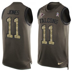 Jerseys Factory Cheap Nike Falcons #11 Julio Jones Green Men's S