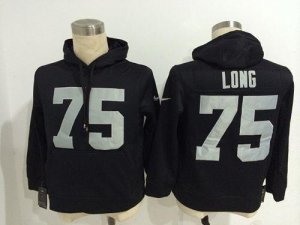 Jerseys Factory Cheap Oakland Raiders #75 Howie Long Black Pullo